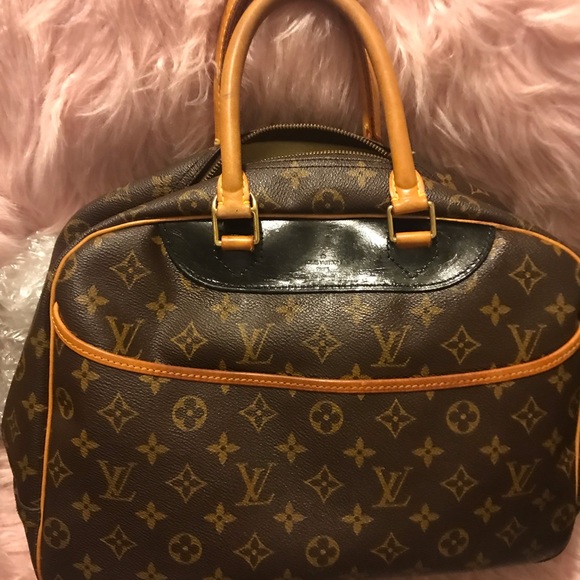 Auth Louis Vuitton Deauville bowling bag - Picture 8 of 10